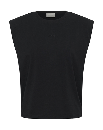 Gestuz - GZKathrin Muscle T-Shirt - Black